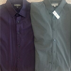 Men Express Dress Button down Shirt